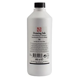 [43727000] Tinta Dibujo Negro Opaco (490 ml.) Talens