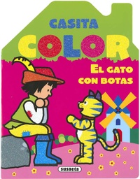 [S6071004] Casita Color -El Gato con Botas- Susaeta Editorial