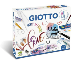 [582100] Art Lab -Fancy Lettering- (45 pzs.) Giotto